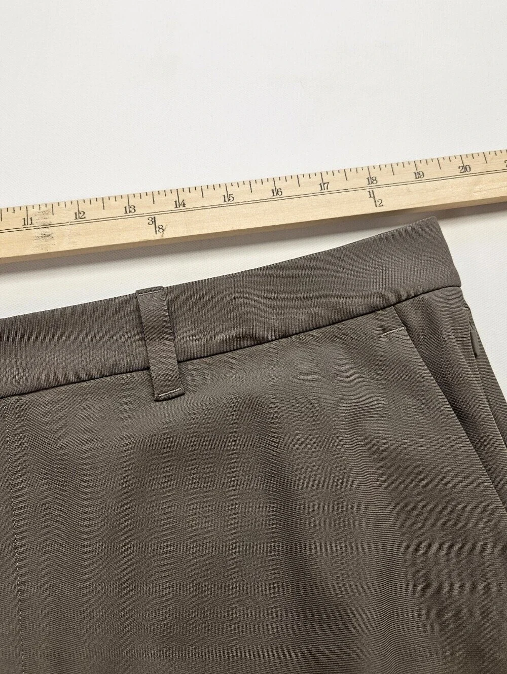 Lululemon Commission Pants Mens 38 Brown Warpstreme Chino LM5AR4T - 02